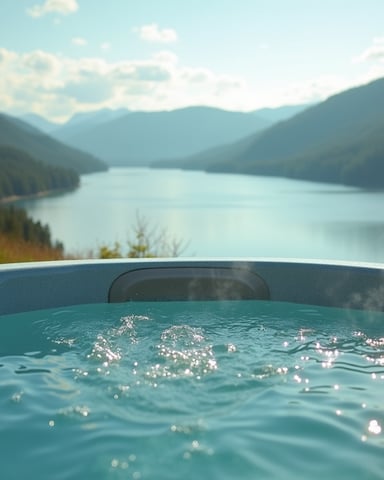Private Hot Tubs Included